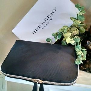 New Authentic Burberry Cosmetic Case Clutch