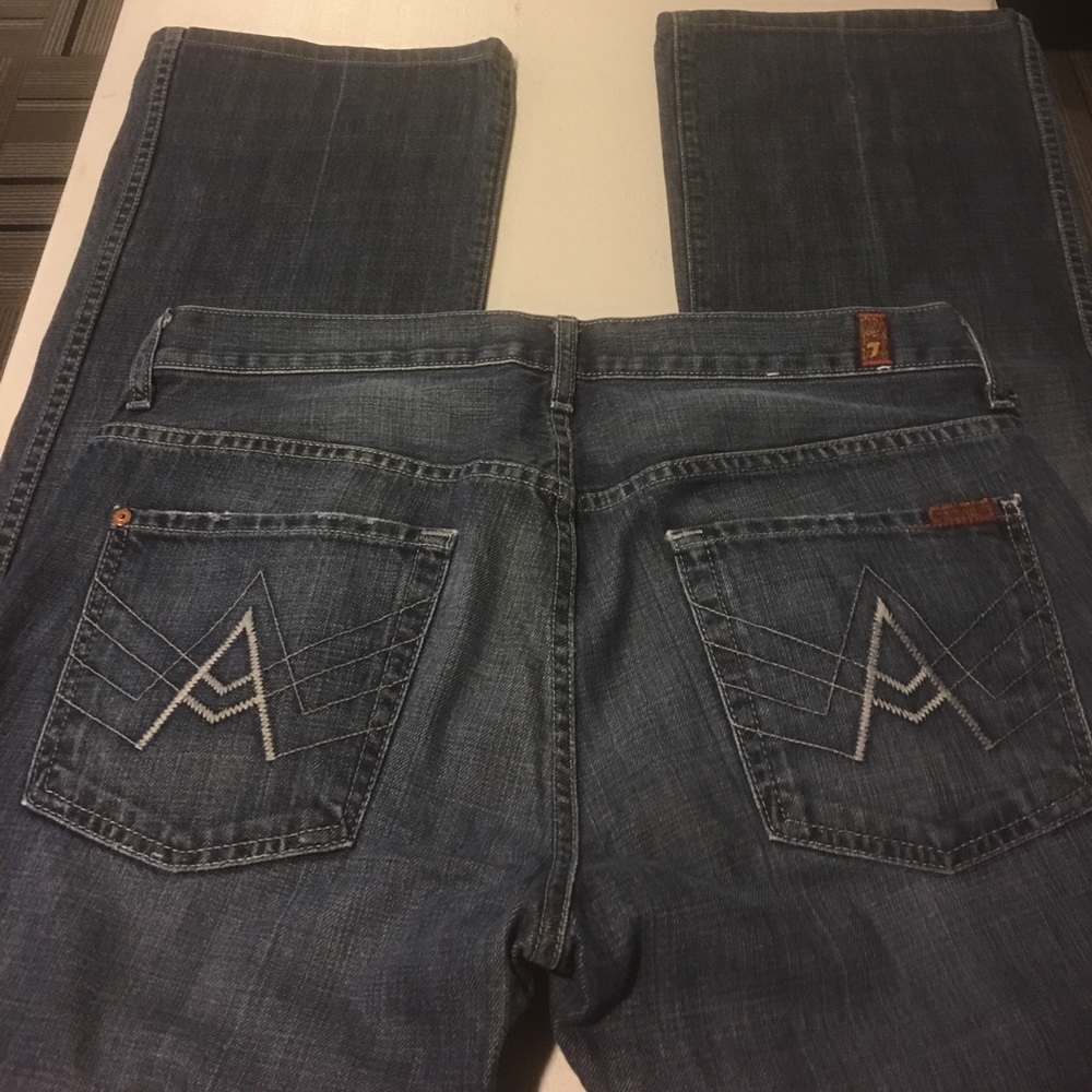 7 for all mankind A pkt bootcut 34w/30L - Picture 2 of 4