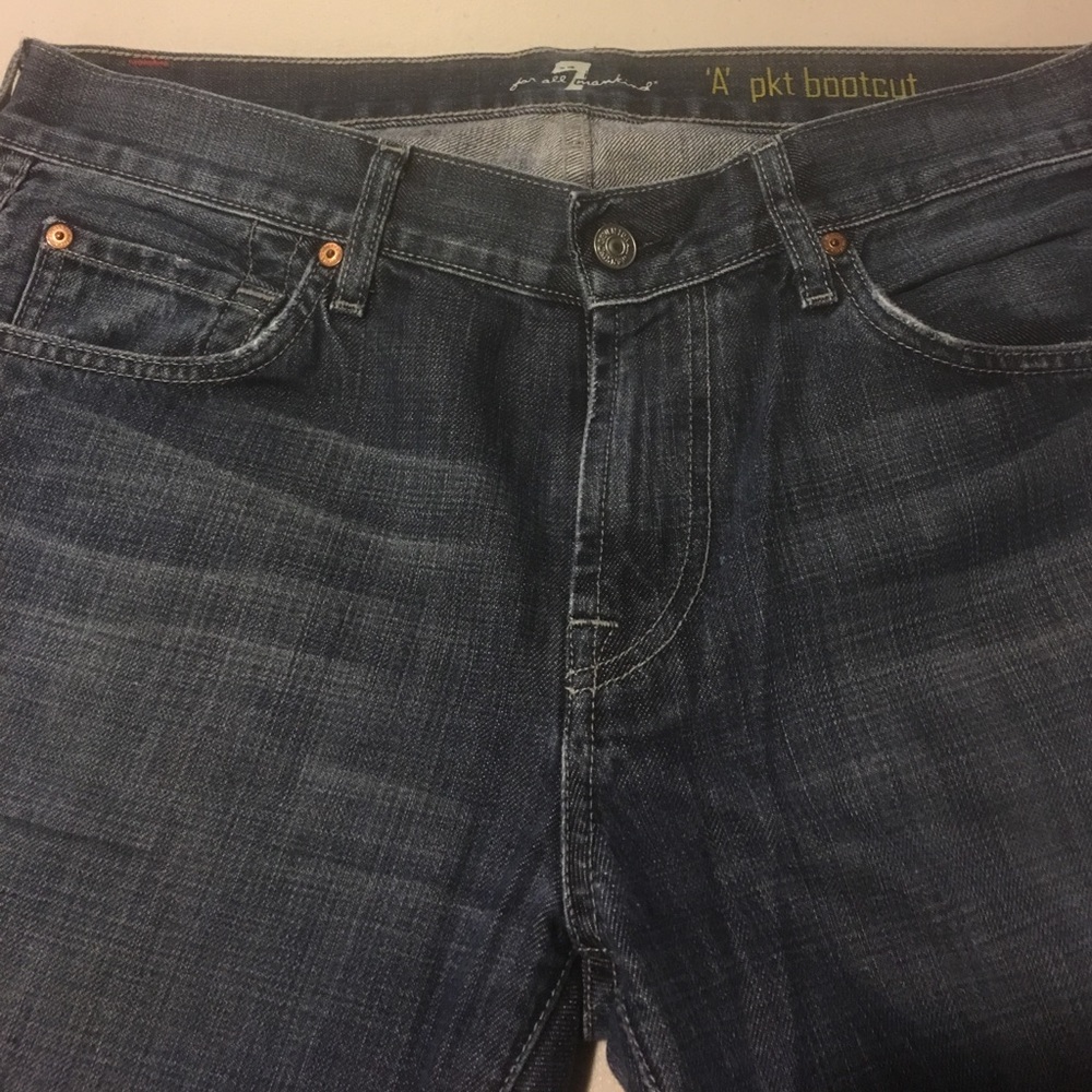 7 for all mankind A pkt bootcut 34w/30L - Picture 3 of 4