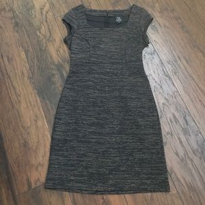 Gold and Black Dress