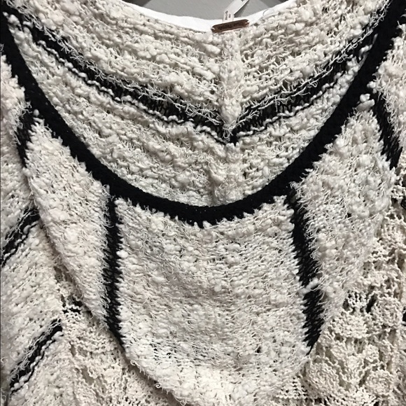 Free People Cecilia Marled Crochet Cropped Hoodie - Picture 7 of 8