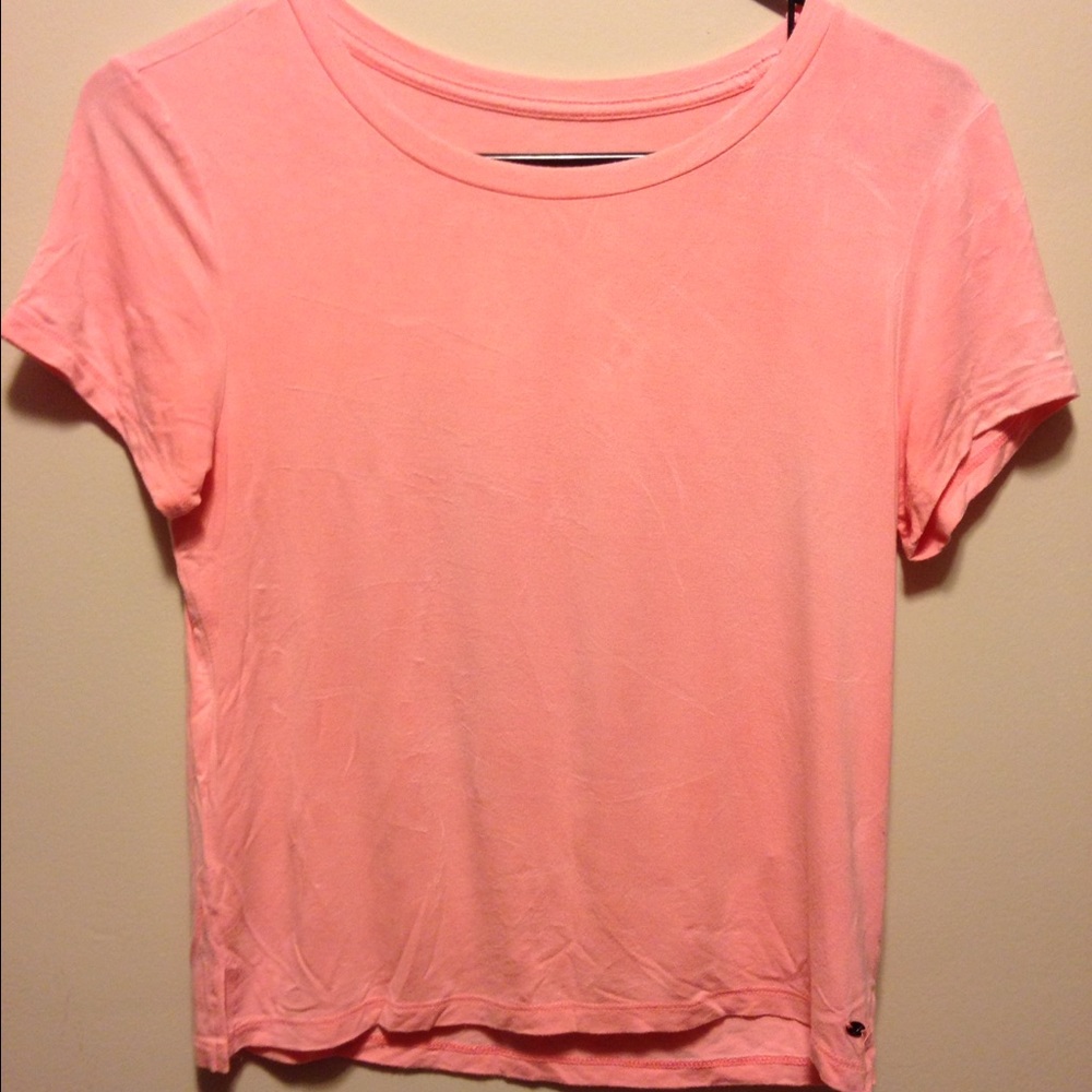 Soft and sexy coral tshirt