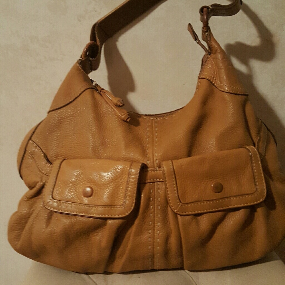 COLE HAAN Leather Designer Shoulder Bag