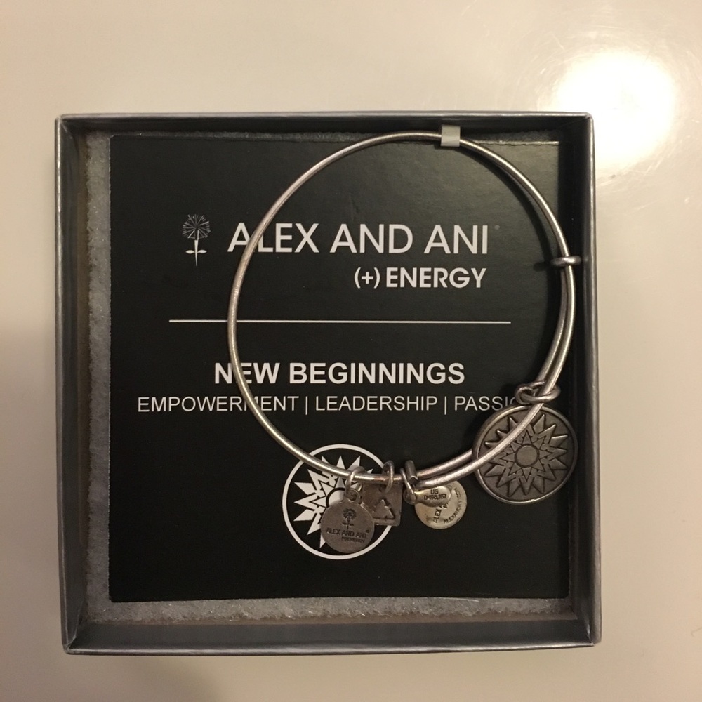 Alex and Ani Silver Bracelet - New Beginnings