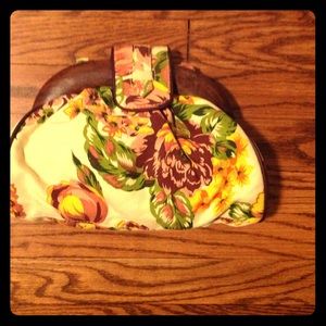 Floral purse