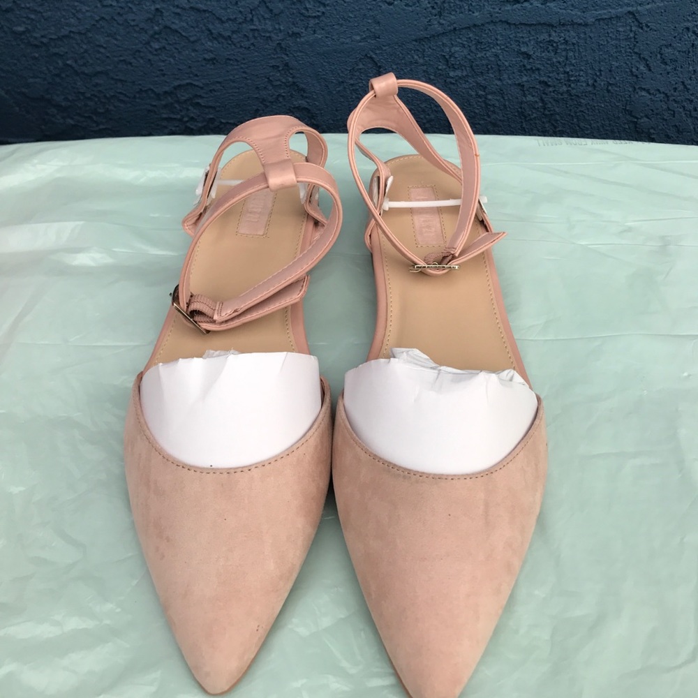 Ankle strap flats