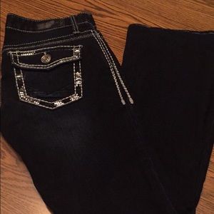 Daytrip boot cut sparkly jeans