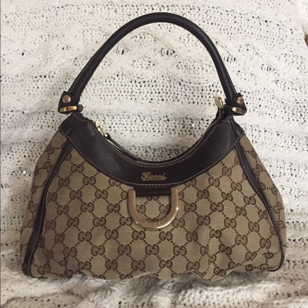 Gucci D Ring Hobo Handbag
