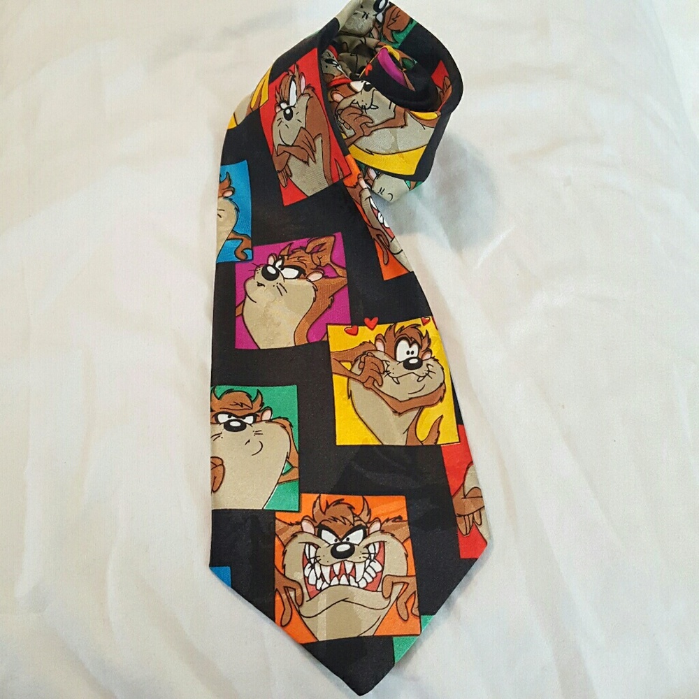 Looney tunes Tasmanian devil tie