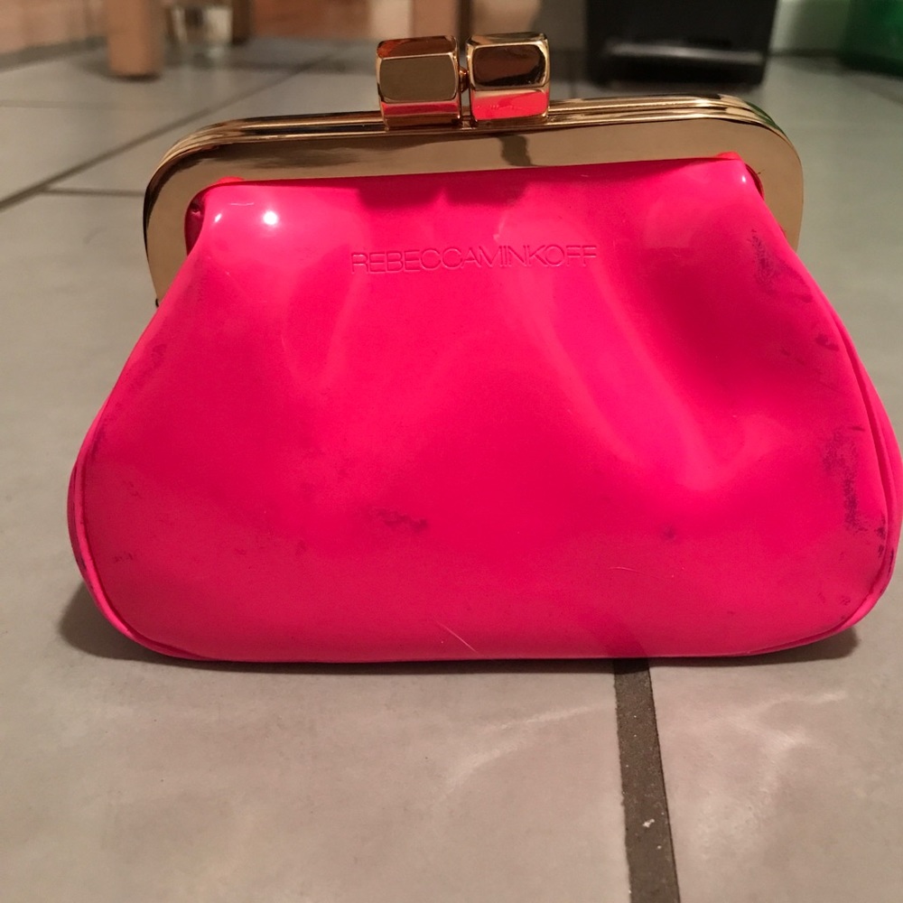 Hot pink Rebecca Minkoff mini purse
