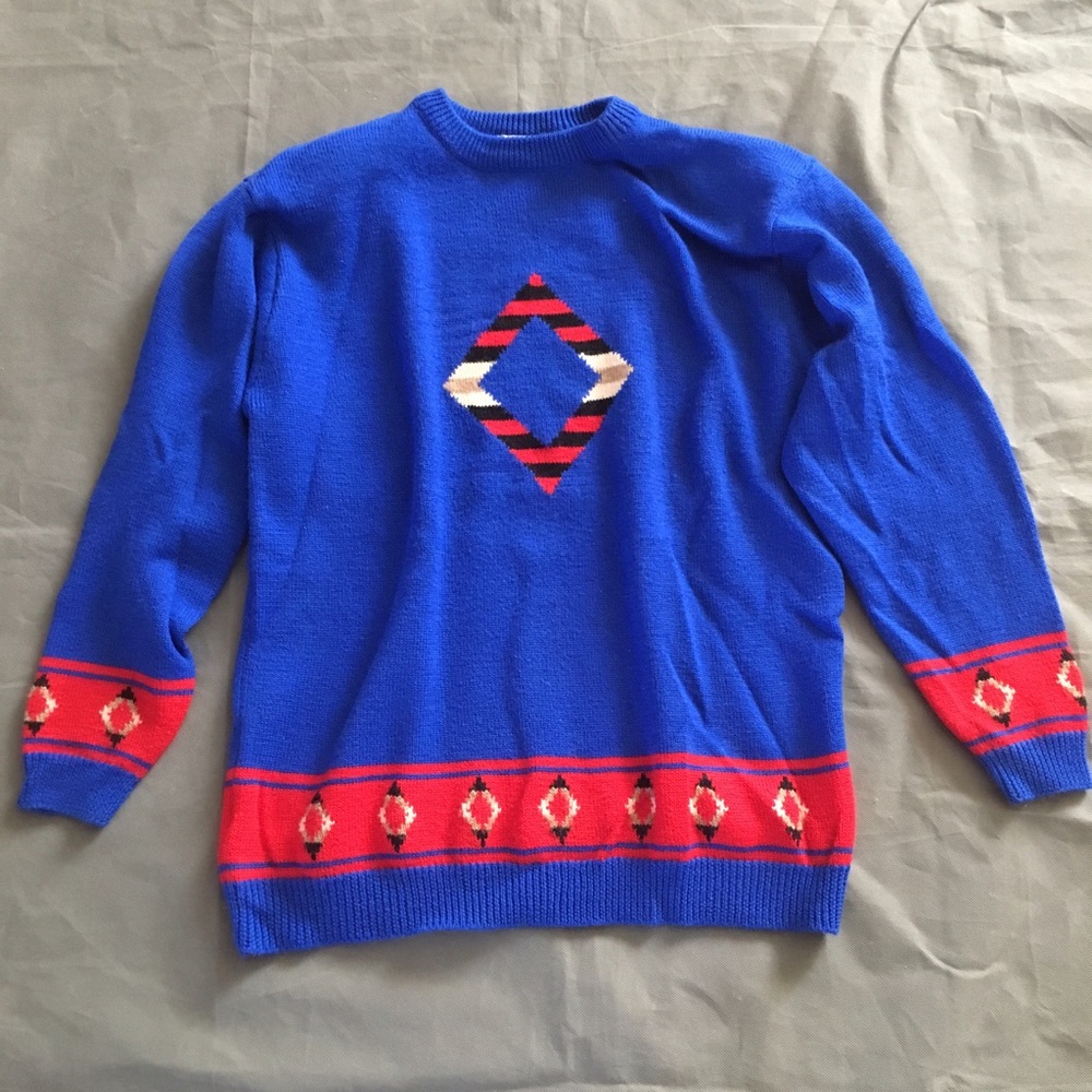 Vintage Liz Claiborne Sweater Woman's 10 Retro