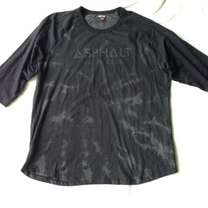 Asphalt 3/4 sleeve shirt. XXL fits like XL