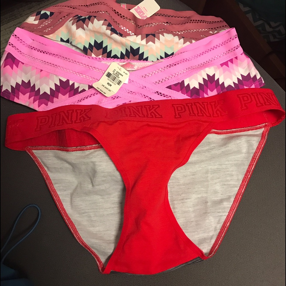 NWT pink panties