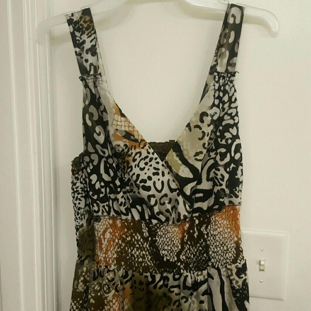 Animal print Sundress