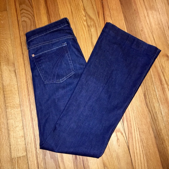 7 For All Mankind Denim - 🎉🎊FLASH SALE🎊🎉 'Dojo' Wide Leg Stretch Jeans