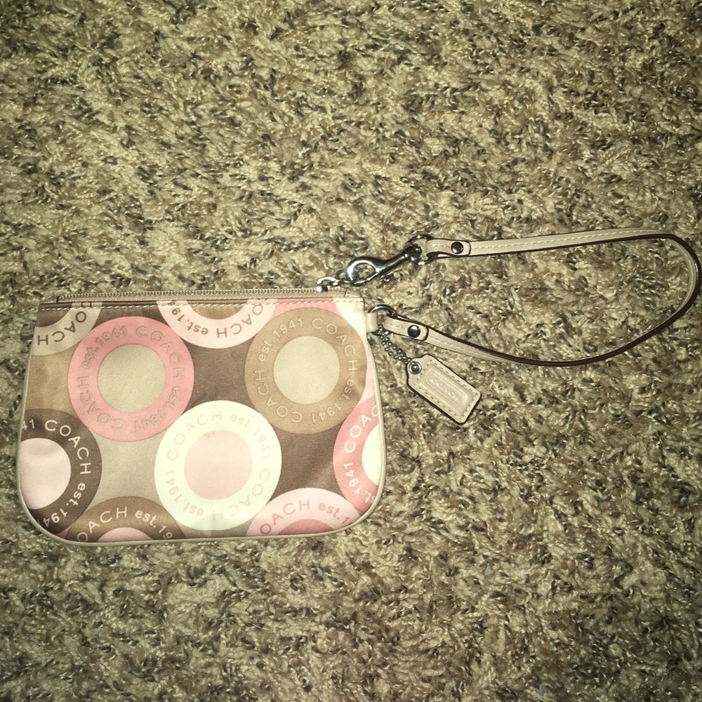 Coach wristlet
