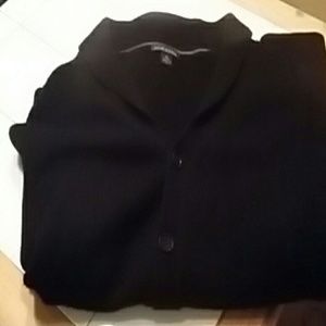 Banana Republic black Cardigan sz xl.