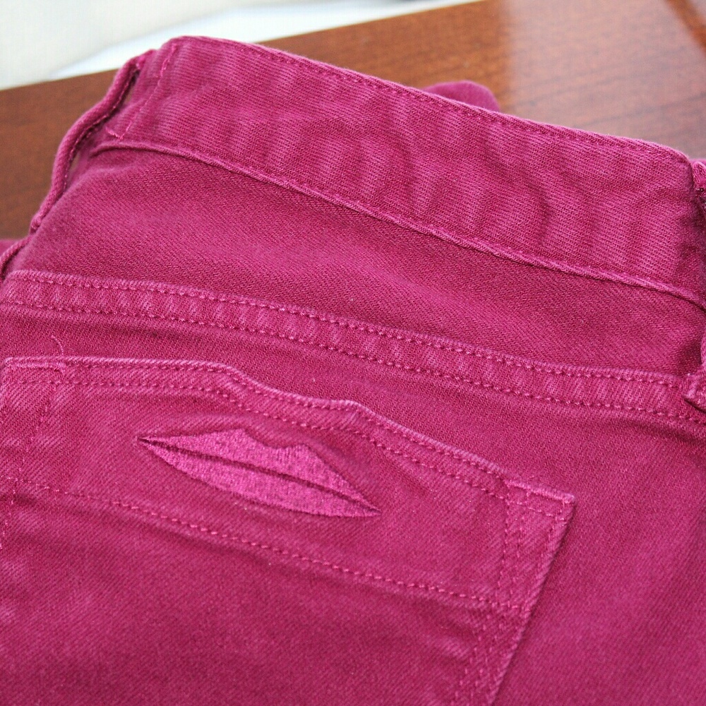 Magenta Skinny Jeans