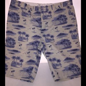 Men's Flat Front Shorts.