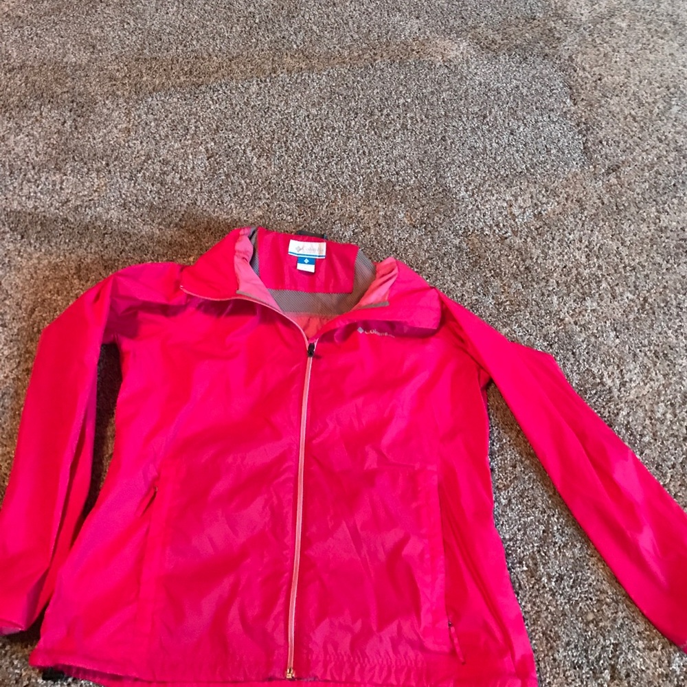 COLUMBIA WINDBREAKER WITH HOOD