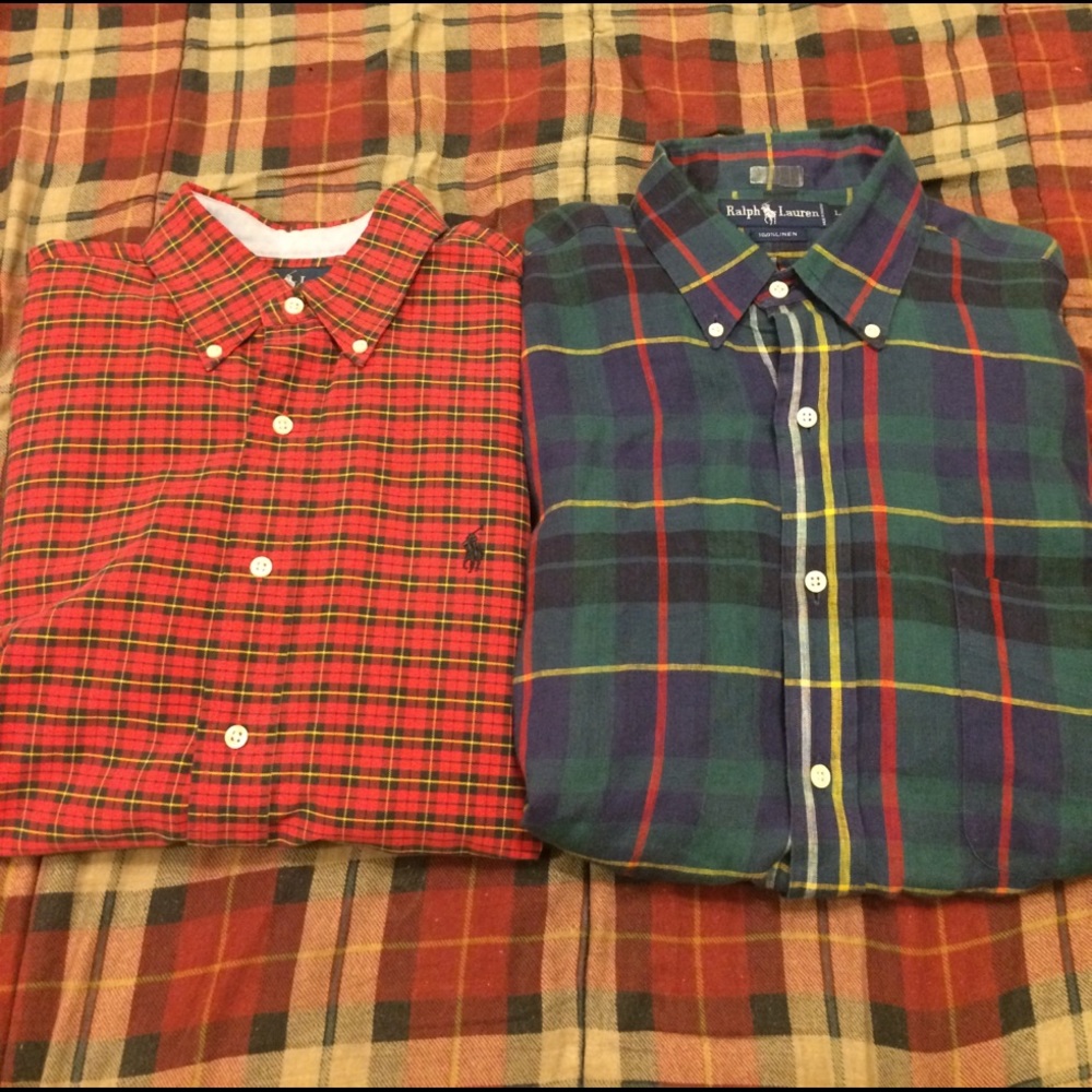 Ralph Lauren Large Long Sleeve Shirts vintage