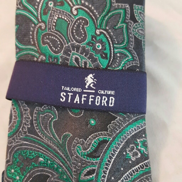 Stafford tailored culture tie nwt - Picture 3 of 4