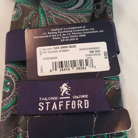 Stafford tailored culture tie nwt - Picture 4 of 4