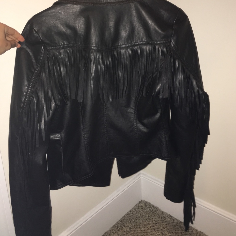 Leather jacket