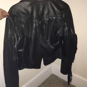 Leather jacket