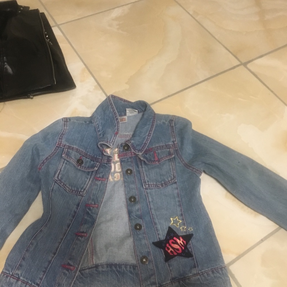 Kids high school musical 3 jean jacket