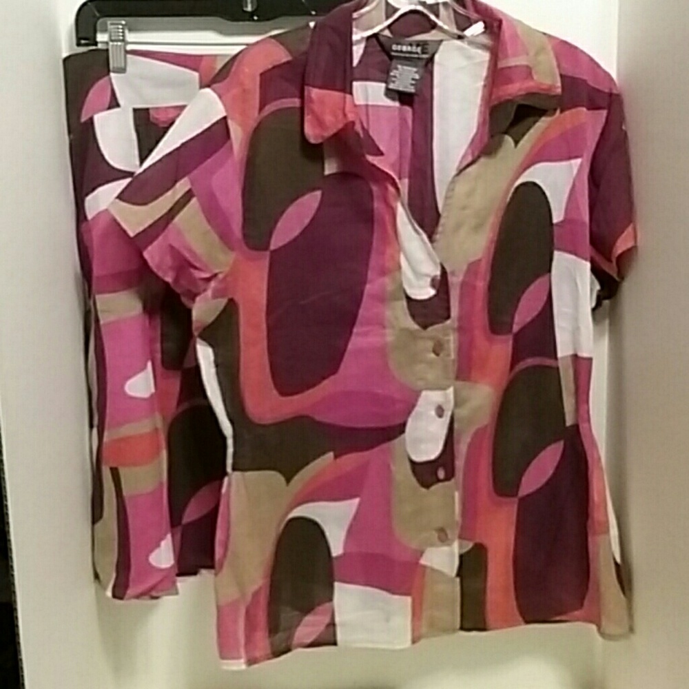 George ME Summer skirt set