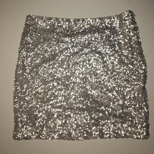 Forever 21 Sequin Skirt