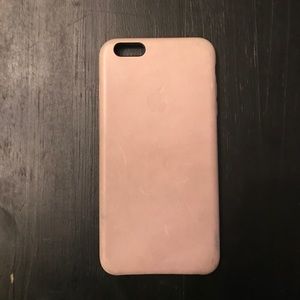 Tan IPhone 6s Plus apple case