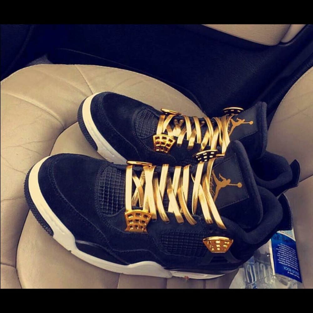 Lace Labs Gold Leather Laces