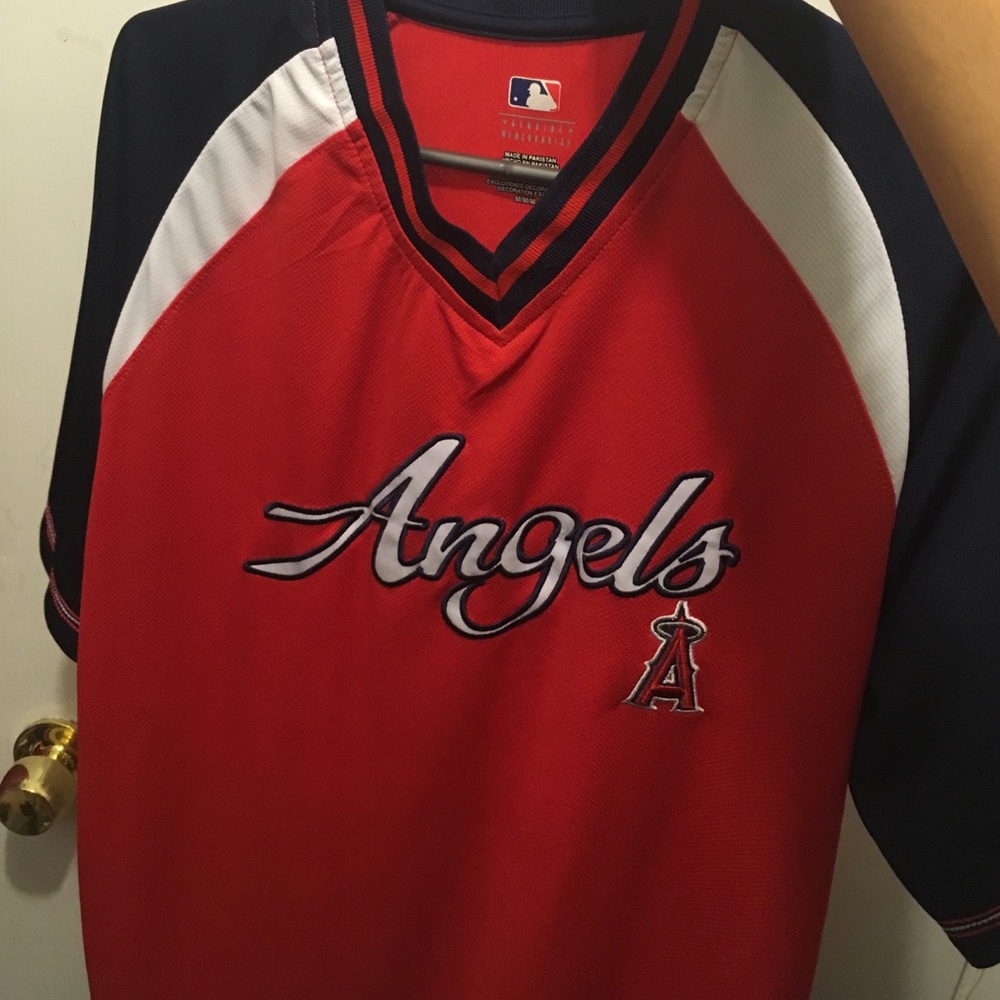 Angel baseball jersey