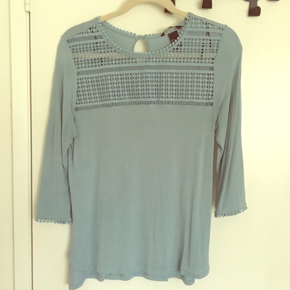 Light Blue Top