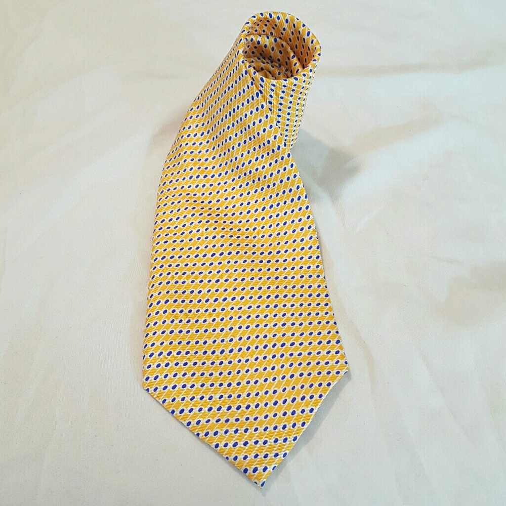 Lauren by Ralph Lauren 100% silk tie hand finished