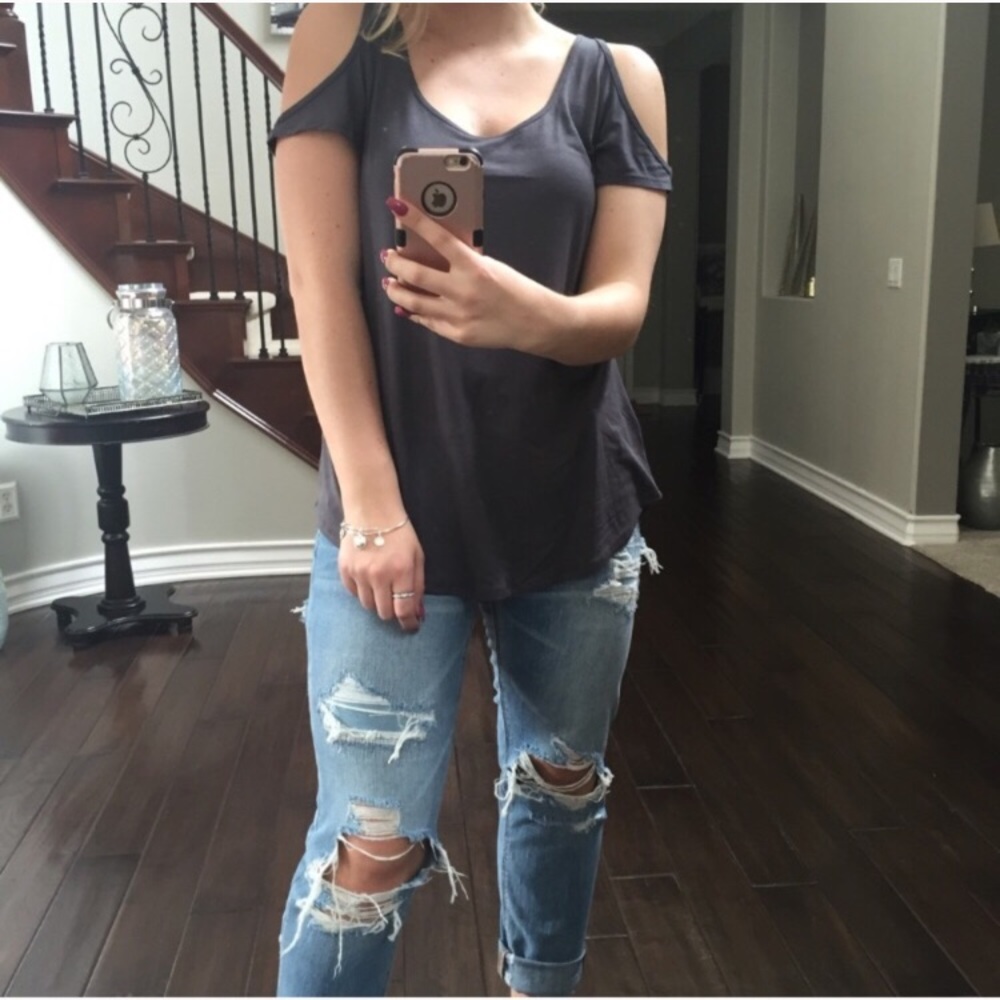 LAST//Smokey Charcoal CS Top - Picture 6 of 6