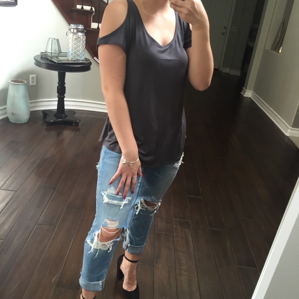 LAST//Smokey Charcoal CS Top - Picture 3 of 6