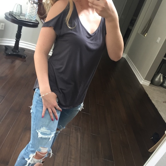 LAST//Smokey Charcoal CS Top - Picture 2 of 6