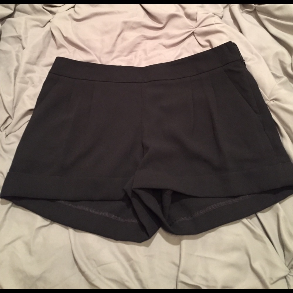 Express Black Dress Shorts