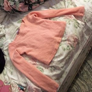 Pink extra small knit sweater