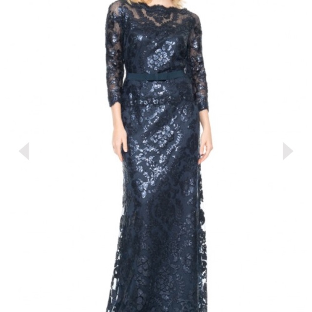 Tadashi Shoji gown.
