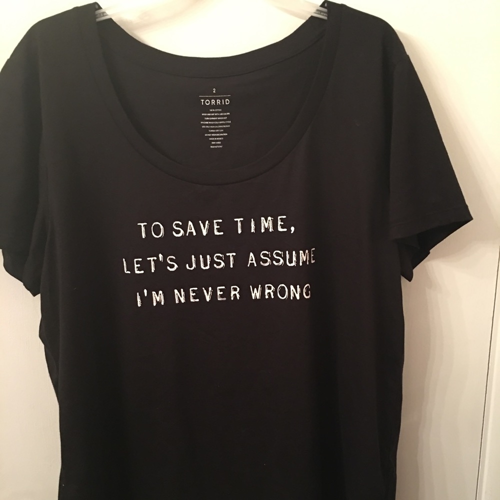 Worn once graphic tee from Torrid