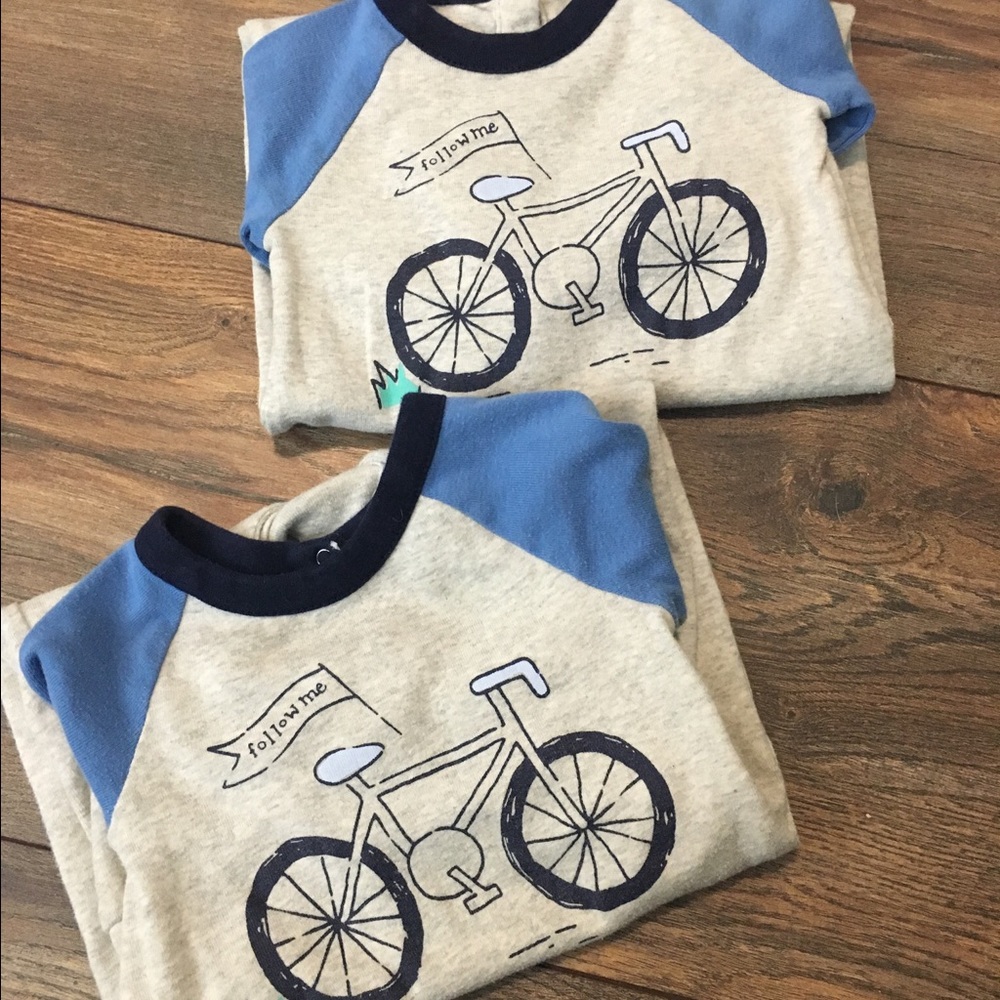 Twin set of rompers!