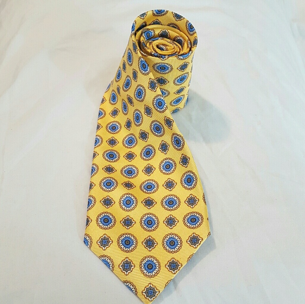 Jos A bank 100% silk tie XL