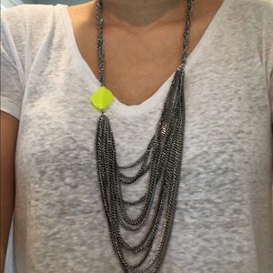 Madewell Neon Silver Necklace