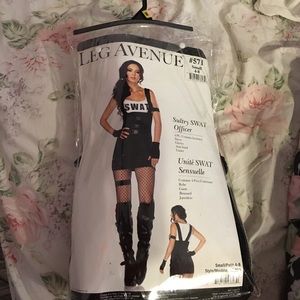 Sexy swat officer costume
