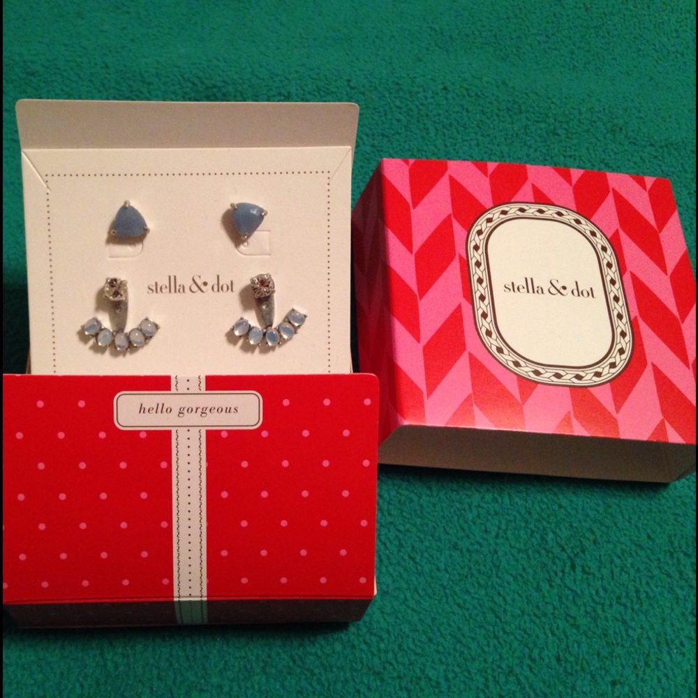 Stella & dot earring trio