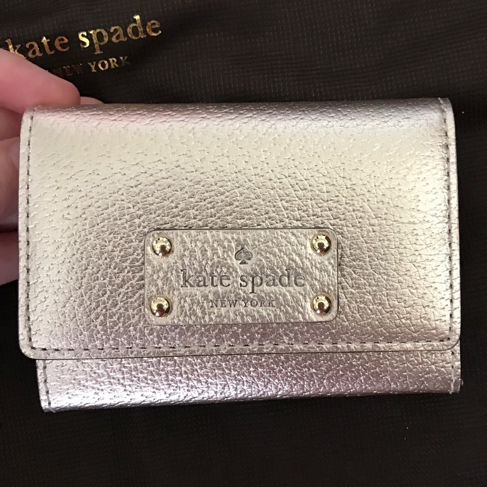Kate Spade Wallet with Keyring rose gold